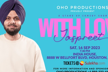 Houston : Jaspreet Singh Stand-Up Comedy 2023 in Houston, TX