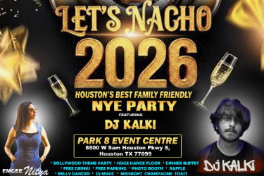 Houston's BIGGEST FAMILY FRIENDLY BOLLYWOOD New Year GALA NIGHT in Houston, TX