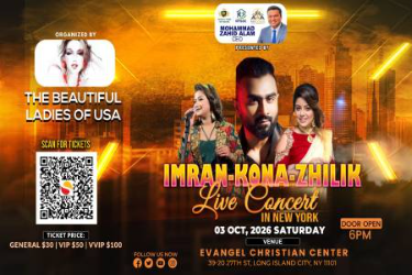 Imran-kona-zhilik Live Concert In Ny - New York Indian event on Sat, Oct 3