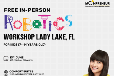 In-person Free Robotics Workshop For Kids at Lady Lake, FL (7-14yrs) in , FL
