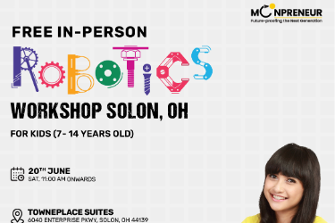 In-person Free Robotics Workshop For Kids at Solon, OH (7-14yrs) in , OH