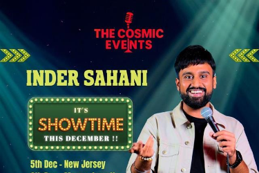 Inder Sahani Stand-Up Comedy Live 2025 in Charlotte