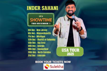 Inder Sahani Stand-Up Comedy Live 2025 in Denver
