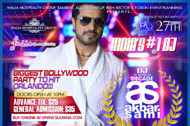India's & Bombay's #1 DJ Akbar Sami - Orlando in Orlando, FL