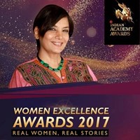 Indian Academy Awards with Shabana Azmi and Manish Malhotra in Franklin Township, NJ