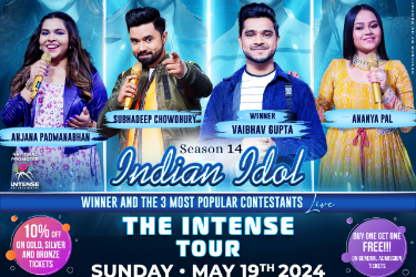 INDIAN IDOL - THE INTENSE TOUR PA in Pittsburgh, PA