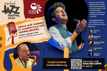 Indian Jazz Journey at the Stanford Jazz Festival 2026 in Stanford, CA