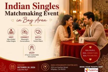 Indian Matrimonial Matchmaking Event – Bay Area, CA in , CA