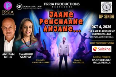 Jaane Pehchaane Anjane A Musical Play By Anupam Kher & Swaroop Sampat in New York, NY