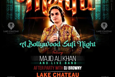 JERSEY'S MEHFIL- A BOLLYWOOD SUFI NIGHT FT. MAJID ALI AT LAKE CHATEAU BANQUET in Woodbridge, NJ