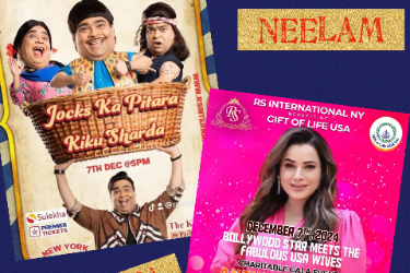 Jocks Ka Pitara with Kiku Sharda & Fabulous Neelam meets Fabulous USA Wives in New York in Hicksville, NY