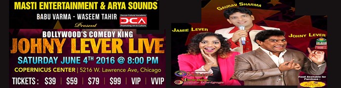 Johny Lever Live in Chicago, IL