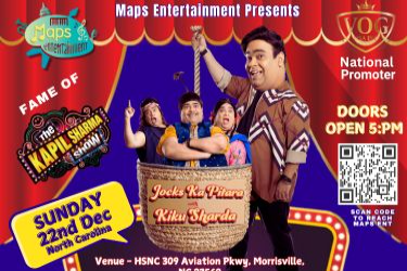 Jokes ka Pitara with Kiku Sharda Live in Morrisville 2024 in Morrisville, NC