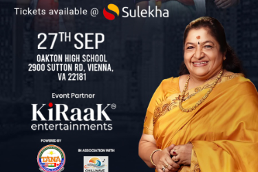 K.S.Chithra Live in Concert Virginia 2025 in Vienna, VA