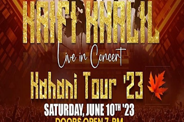 Kaifi Khalil Live in Toronto '23 in NORTH YORK, ON