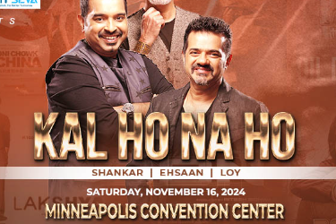 KAL HO NA HO - Shankar, Ehsaan & Loy. Minneapolis Nov 16th - Shankar Mahadevan in Minneapolis, MN