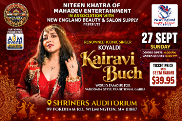 KAIRAVI BUCH-KOYALADI- LIVE ON BOSTON in Wilmington, MA