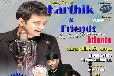 Karthik & Friends - Live in Concert - Atlanta in Atlanta, GA