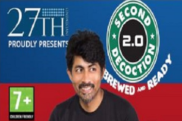  Second Decoction 2.0 (REBREWED AND READY) - Karthik Kumar Live Stand up Comedy show Detroit  in Clawson, MI