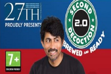  Second Decoction 2.0 (REBREWED AND READY) - Karthik Kumar Live stand up comedy show in Chicago in Palatine, IL