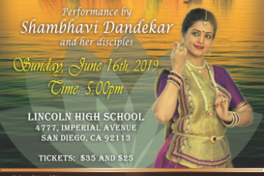 Kathakotsav - Day 2 Kathak Festival (Horizons) - June 16th in San Diego, CA