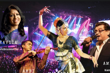 Kavita Krishnamurthy, Malika Sarabhai & Amit Kumar - Legends in the Bay VIP package Combo Deal in Redwood City, CA