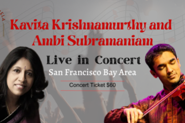 Kavita Krishnamurthy Live in Concert with Ambi Subramaniam in Redwood City, CA