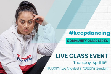 Keep Dancing : community Class Series - Live Class Event by SIENNA LALAU in , 