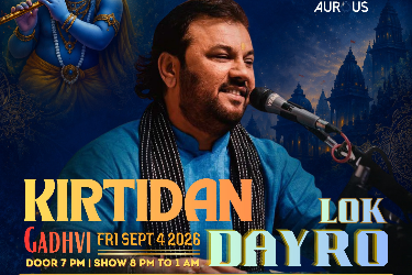 Kirtidan Gadhvi – Live Lok Dayro Janmashtami Celebration in , MD