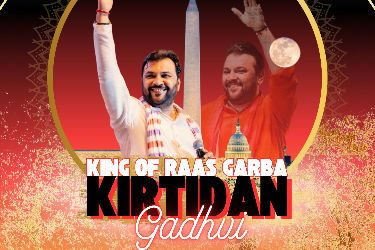Kirtidan Gadhvi (King of Raas Garba) 2025 - Exclusive DMV Navratri