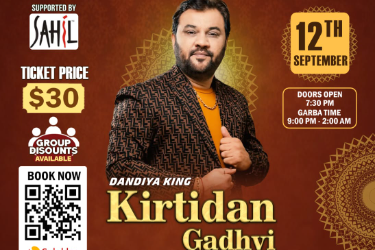 Kirtidan Gadhvi - Live in Chicago in Naperville, IL