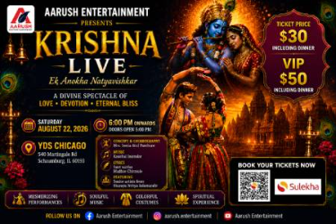 Krishna Live Ek Anokha Natyavishkar In Chicago in Schaumburg, IL