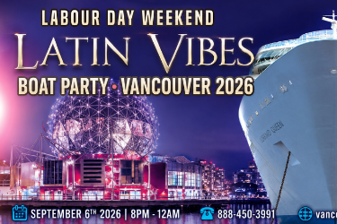 Latin Vibes Labour Day Weekend Boat Party Vancouver 2026 | Latin X Hip Hop in Vancouver, BC