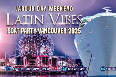 Latin Vibes Labour Day Weekends Boat Party Vancouver 2025 | Latin X Hip Hop in Vancouver, BC