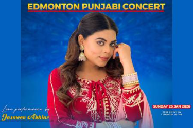 Live Performance by Jasmeen Akhtar in Edmonton, AB