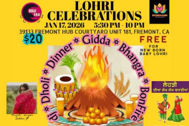 LOHRI CELEBRATIONS - 2026 in Fremont, CA