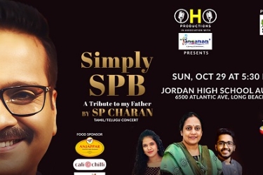 Los Angeles: Simply SPB A Tribute BY SP CHARAN  in Long Beach, CA