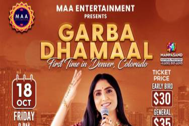 MAA Garba 2024 with Geetaben Rabari in Northglenn, CO