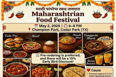 Maharashtra Food Festival 2026 in Cedar Park, TX