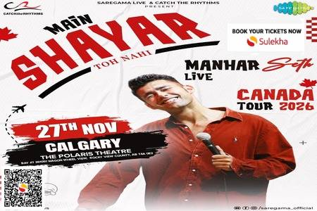 Main Shayar Toh Nahi – Manhar Seth Live AB in Rocky View, AB