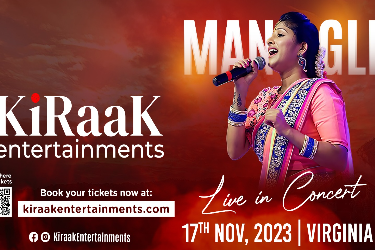 Mangli Live in Concert in Sterling, VA
