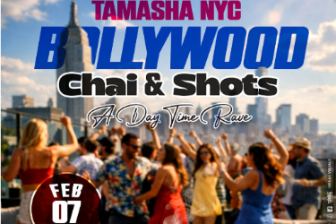 MANHATTAN’S BOLLYWOOD CHAI & SHOTS- A DAY RAVE AT 230 FIFTH ROOFTOP