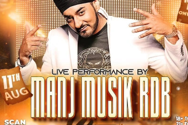 Manj Musik RDB - Bollywood Night in Washington, DC