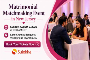 Matchmaking Event for Indian Singles – New Jersey in Woodbridge, NJ