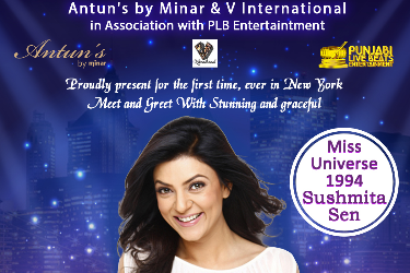 Women Empowerment,Meet and Greet with Sushmita Sen in Hicksville, NY