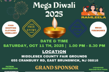 Mega Diwali 2025 in East Brunswick, NJ