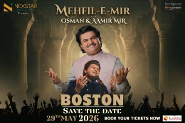 Mehfil - E- Mir with OSMAN & AAMIR MIR In Boston in Foxboro, MA