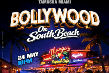MIAMI BOLLYWOOD ON SOUTH BEACH AT MANGO'S in Miami Beach, FL