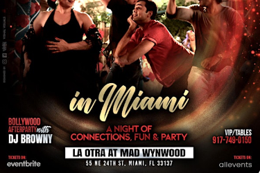 MIAMI DESI SINGLES SALSA MIXER AT LA OTRA PATIO in Miami, FL