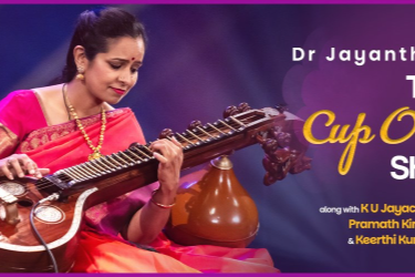 MITHAS presents Jayanthi Kumaresh: The Cup O' Carnatic Show in Cambridge, MA